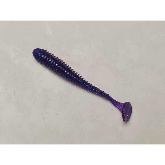 Силікон Keitech Swing Impact 2" (12 шт/упак), колір:ea#04 violet, Довжина силікону: 2" (5.1 см), Колір силікону: EA#04 Violet, фото , изображение 2