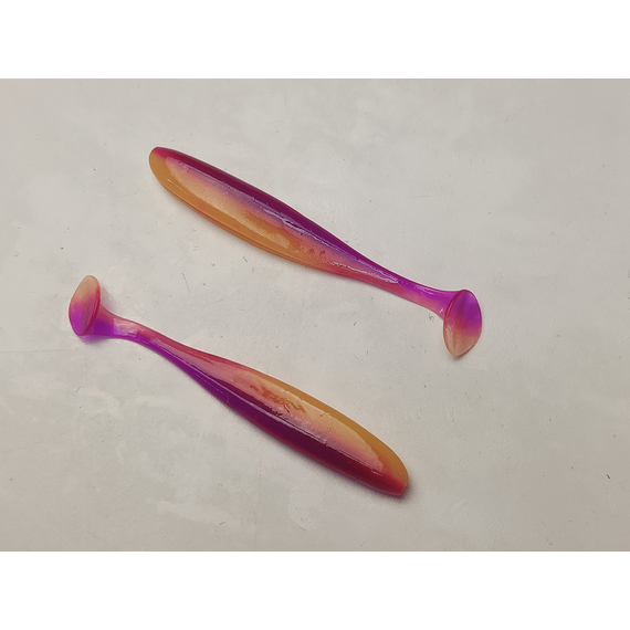 Силікон Keitech Easy Shiner 3" (10 шт/упак), колір:pal#12 grape shad, Довжина силікону: 3" (7.6 см), Колір силікону: PAL#12 Grape Shad, фото , изображение 4