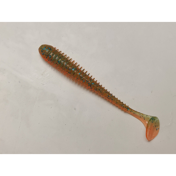 Силикон Keitech Swing Impact 3.5" (8 шт/упак) ц:pal#11 rotten carrot, Длина силикона: 3.5" (8.9 см), Расцветка силикона: PAL#11 Rotten Carrot, фото , изображение 2