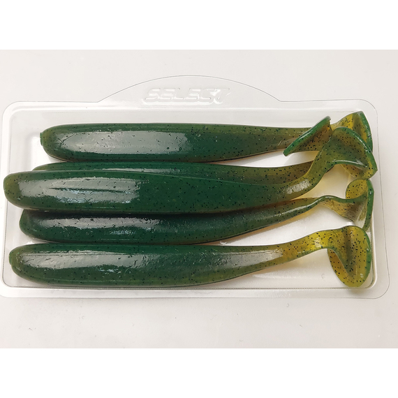 Силикон Select Easy Shad 3.5" col.087 (5 шт/упак), Длина силикона: 3.5" (8.89 см), Расцветка силикона: 087, фото , изображение 6