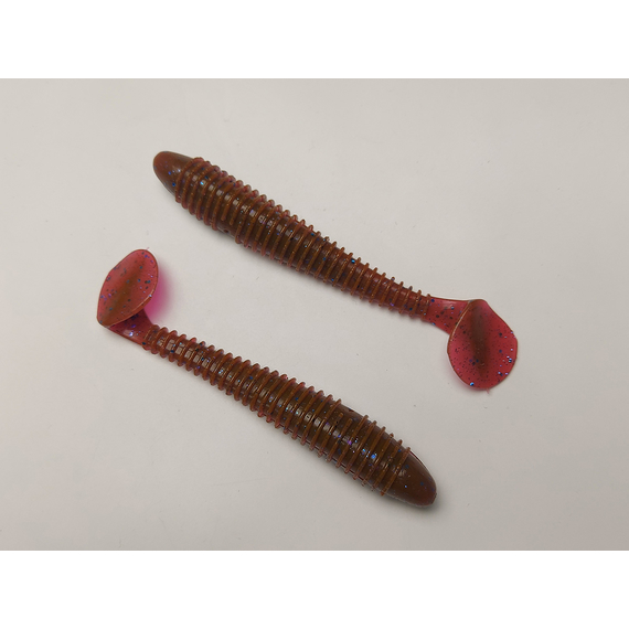 Силікон Select Fatfish 4.8" col.900 (4 шт/упак), Довжина силікону: 4.8" (12.19 см), Колір силікону: 900, фото , изображение 4