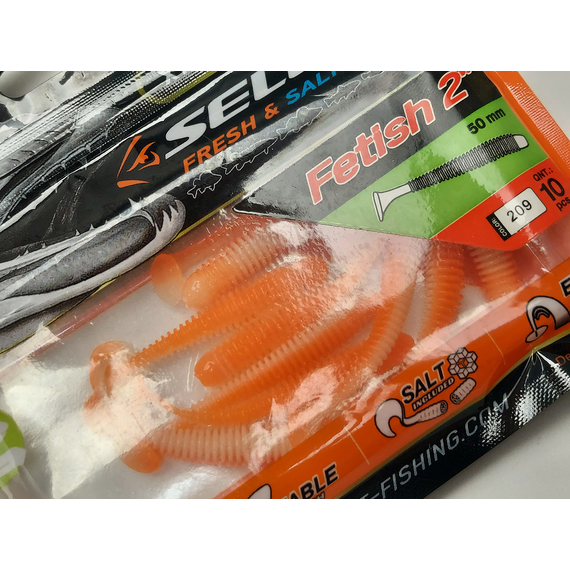 Силікон Select Fetish 2" col.209 (10 шт/упак), Довжина силікону: 2" (5.08 см), Колір силікону: 209, фото , изображение 9