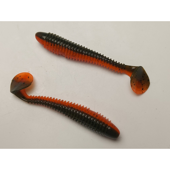 Силикон Select Fatfish 3.8" col.217 (5 шт/упак), Длина силикона: 3.8" (9.65 см), Расцветка силикона: 217, фото , изображение 4