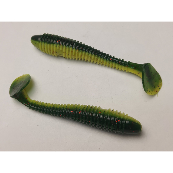 Силикон Select Fatfish 3.8" col.203 (5 шт/упак), Длина силикона: 3.8" (9.65 см), Расцветка силикона: 203, фото , изображение 4