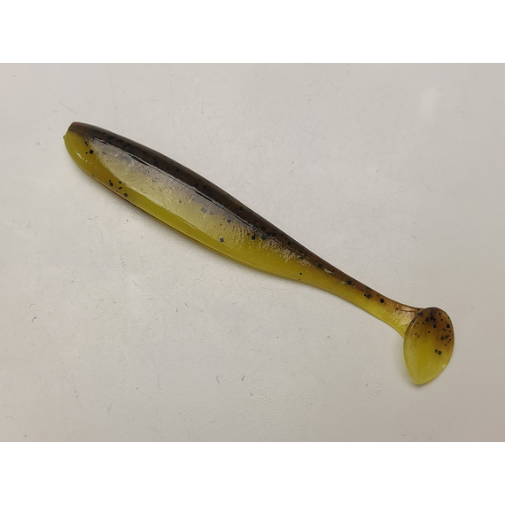 Силікон Keitech Easy Shiner 4" (7 шт/упак), колір:pal#10 bumblebee, Довжина силікону: 4" (10.2 см), Колір силікону: PAL#10 Bumblebee, фото , изображение 3