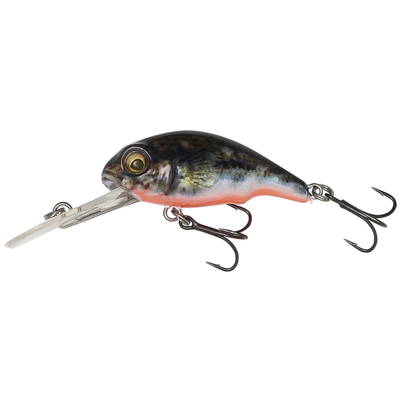 Воблер Savage Gear 3D Goby Crank Bait 40F 40mm 3.5g UV Red/Black, Размер/Вес: 40мм/3.5г, Цвет воблера: Red and Black, фото 