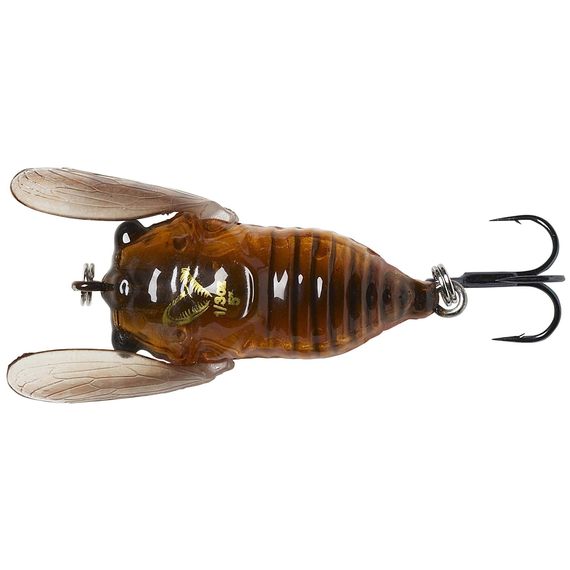 Воблер цикада Savage Gear 3D Cicada F 33mm 3.5g Brown, Розмір/Вага: 33мм/3.5г, Колір воблера: Brown, фото 