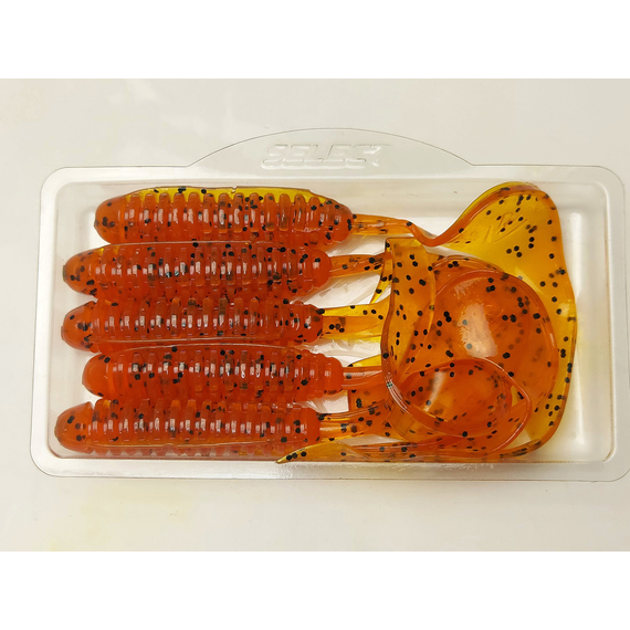 Силікон Select Freek 4.5" col.127 (5 шт/упак), Довжина силікону: 4.5" (11.43 см), Колір силікону: 127, фото , изображение 6