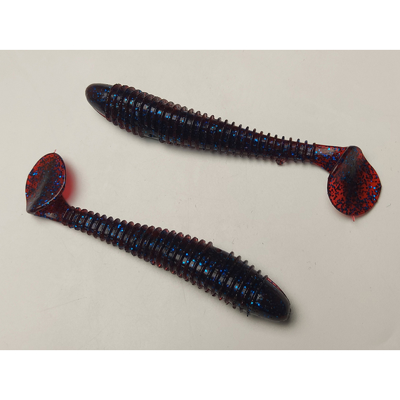 Силікон Select Fatfish 4.8" col.110 (4 шт/упак), Довжина силікону: 4.8" (12.19 см), Колір силікону: 110, фото , изображение 4