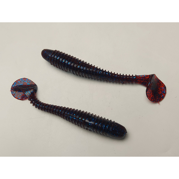 Силікон Select Fatfish 4.8" col.110 (4 шт/упак), Довжина силікону: 4.8" (12.19 см), Колір силікону: 110, фото , изображение 5