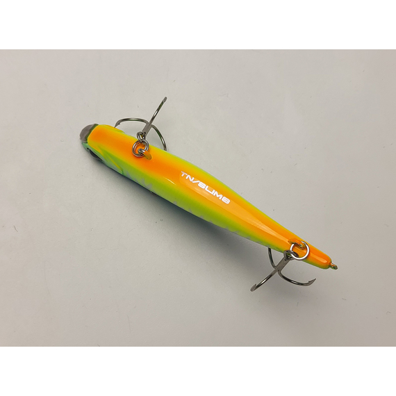 Воблер Jackall TN SLIM8 80mm 12.0g Blueback Tiger, Размер/Вес: 80мм/12.0г, Цвет воблера: Blueback Tiger, фото , изображение 6