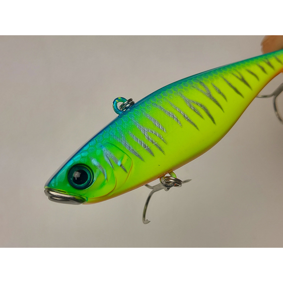Воблер Jackall TN SLIM8 80mm 12.0g Blueback Tiger, Размер/Вес: 80мм/12.0г, Цвет воблера: Blueback Tiger, фото , изображение 7