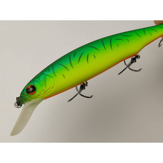 Воблер Imakatsu Riprizer 110SP 112mm 18.0g #45 Matt Hot Tiger, Розмір/Вага: 112мм/18г, Колір воблера: 45 Matt Hot Tiger, фото , изображение 9