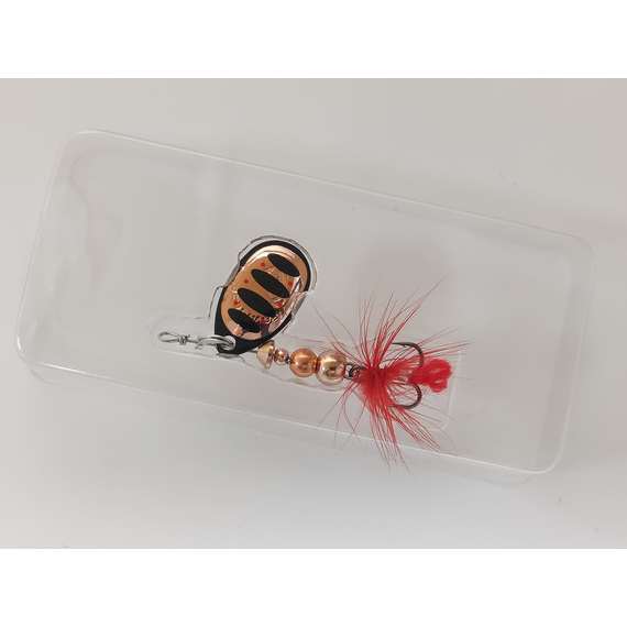 Блешня Savage Gear Rotex Spinner #1 3.5g 02-Copper, Вага блешні: 3.5g, Колір блешні: Copper, фото , изображение 2