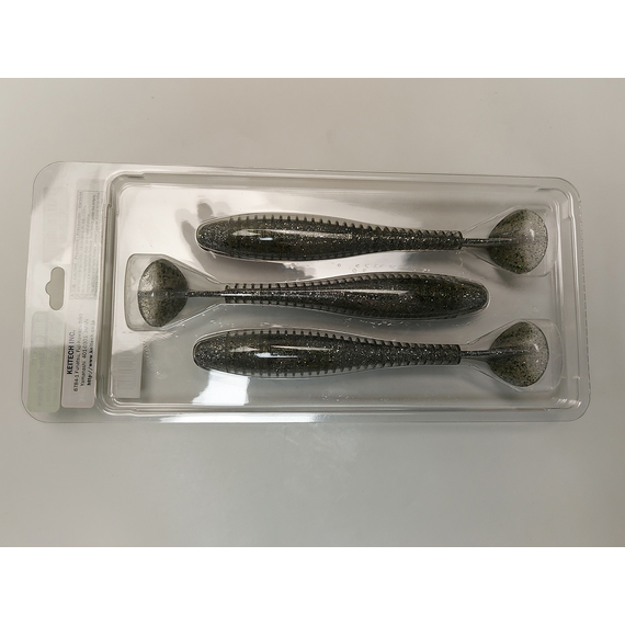 Силикон Keitech Swing Impact FAT 6.8" (3 шт/упак) цвет: 416 silver flash minnow, Длина силикона: 6.8" (17.3 см), Расцветка силикона: 416 Silver Flash Minnow, фото , изображение 10