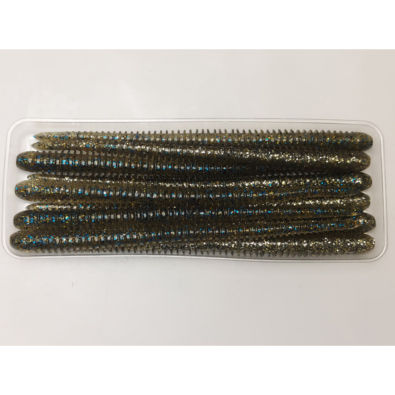 Силікон Keitech Easy Shaker 5.5" (10 шт/упак), колір:418 bluegill flash, Довжина силікону: 5.5" (14 см), Колір силікону: 418 Bluegill Flash, фото , изображение 6