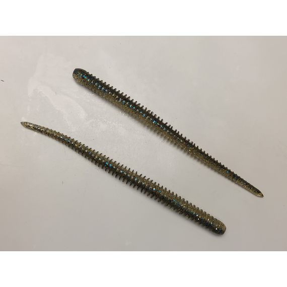 Силікон Keitech Easy Shaker 5.5" (10 шт/упак), колір:418 bluegill flash, Довжина силікону: 5.5" (14 см), Колір силікону: 418 Bluegill Flash, фото , изображение 4