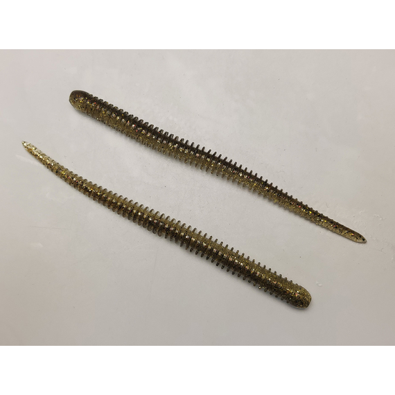 Силікон Keitech Easy Shaker 5.5" (10 шт/упак), колір:417 gold flash minnow, Довжина силікону: 5.5" (14 см), Колір силікону: 417 Gold Flash Minnow, фото , изображение 4