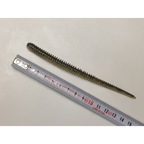 Силікон Keitech Easy Shaker 5.5" (10 шт/упак), колір:418 bluegill flash, Довжина силікону: 5.5" (14 см), Колір силікону: 418 Bluegill Flash, фото , изображение 10