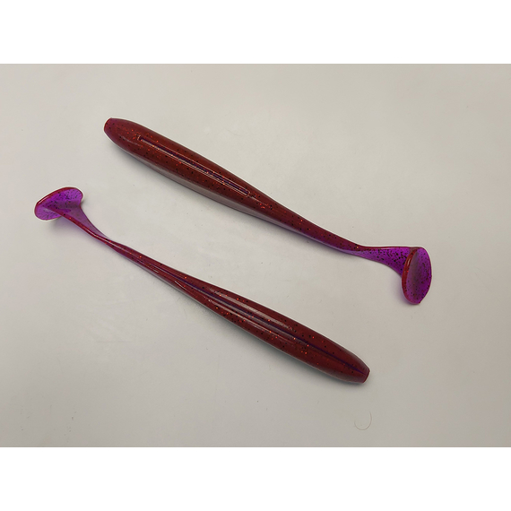 Силикон Keitech Easy Shiner 6.5" (3 шт/упак) ц:pal#13 mistic spice, Длина силикона: 6.5" (16.5 см), Расцветка силикона: PAL#13 Mistic Spice, фото , изображение 5