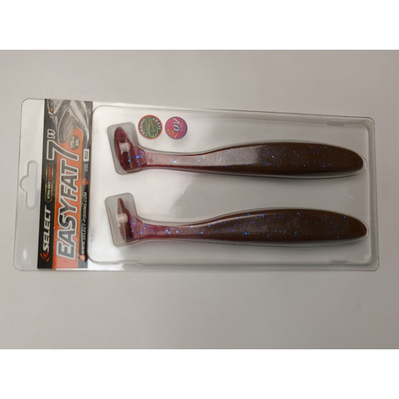 Силикон Select Easy Fat 7" col.900 (2 шт/пак), Длина силикона: 7" (17.5 см), Расцветка силикона: 900, фото , изображение 9