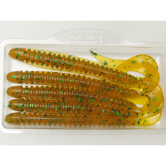 Силикон Select Freek Slim 4" col.006 (5 шт/пак), Длина силикона: 4.0" (10.16 см), Расцветка силикона: 006, фото , изображение 10