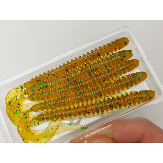 Силикон Select Freek Slim 4" col.006 (5 шт/пак), Длина силикона: 4.0" (10.16 см), Расцветка силикона: 006, фото , изображение 9