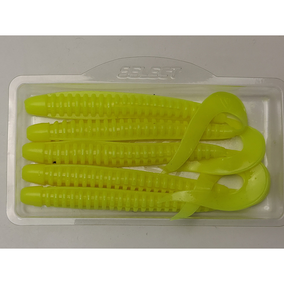 Силікон Select Freek Slim 4" col.045 (5 шт/пак), Довжина силікону: 4.0" (10.16 см), Колір силікону: 045, фото , изображение 10