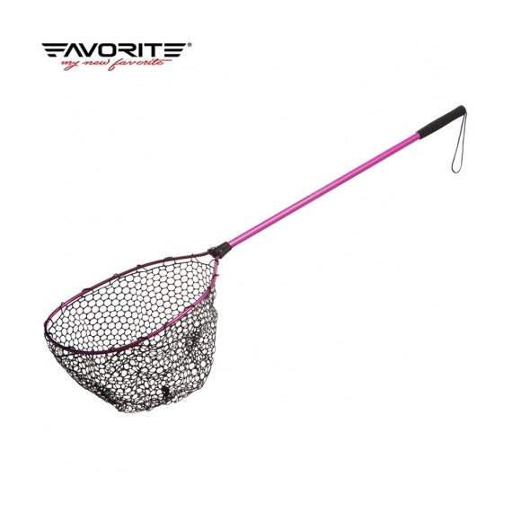 Підсак Favorite Arena 1.4m сітка Силікон, колір: рожевий, фото 