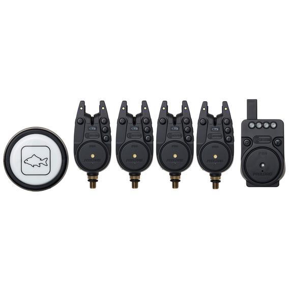 Набір сигналізаторів Prologic C-Series Pro Alarm Set 4+1+1 Red Green Yellow Blue, фото 