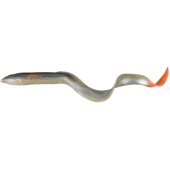 Силікон Savage Gear 3D Real Eel Loose Body 150mm 12.0g #21 Green Red Pearl Eel (поштучно), Довжина силікону: 150mm, Колір силікону: 21 Green Red Pearl Eel, фото 