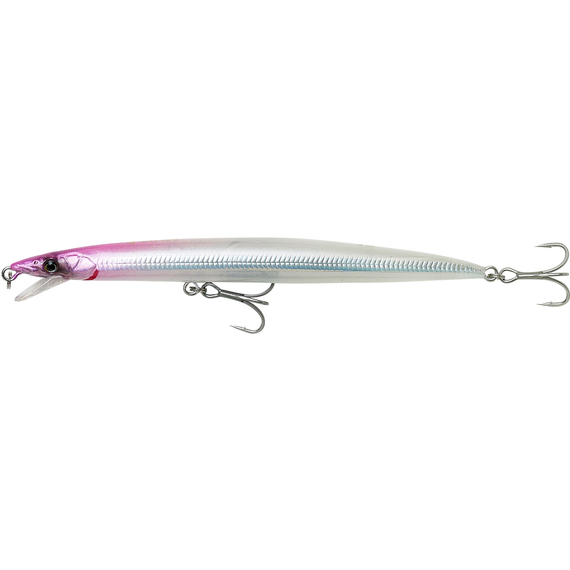 Воблер Savage Gear Sandeel Jerk Minnow S 110mm 7.0g Pink Head, Розмір/Вага: 110мм/7г, Колір воблера: Pink Head, фото 
