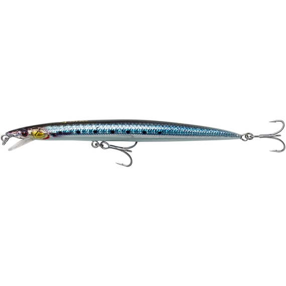 Воблер Savage Gear Sandeel Jerk Minnow S 110mm 7.0g Sardine PHP, Размер/Вес: 110мм/7г, Цвет воблера: Sardine, фото 