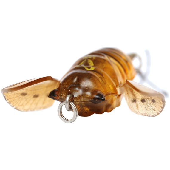 Воблер цикада Savage Gear 3D Cicada F 33mm 3.5g Brown, Розмір/Вага: 33мм/3.5г, Колір воблера: Brown, фото , изображение 2