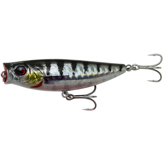 Воблер Savage Gear 3D Minnow Pop Walker F 66mm 8.0g Barracuda PHP, Размер/Вес: 66мм/8г, Цвет воблера: Barracuda PHP, фото 