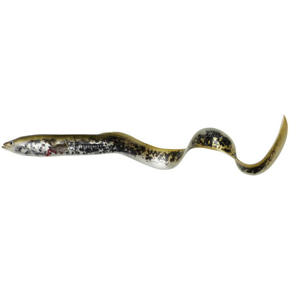 Силікон Savage Gear 3D Real Eel Loose Body 200mm 27.0g Lamprey PHP (поштучно), Довжина силікону: 200mm, Колір силікону: Lamprey PHP, фото 
