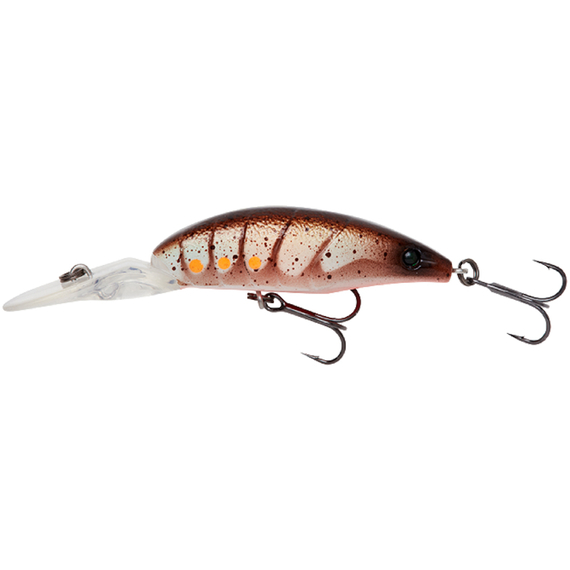 Воблер Savage Gear 3D Shrimp Twitch DR SP 52mm 6.4g Brown Shrimp, фото 