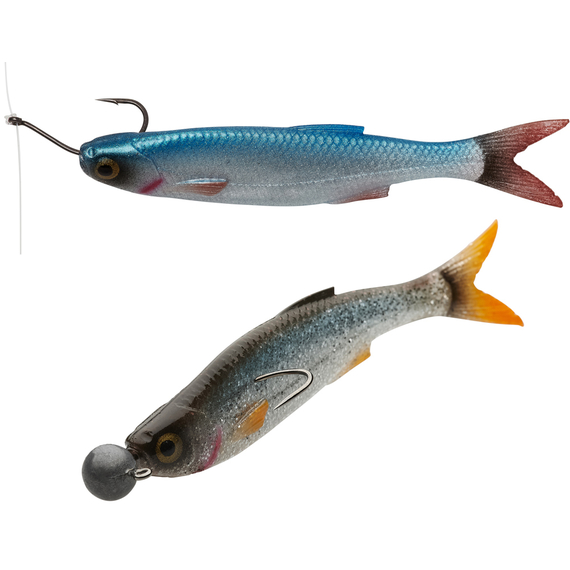 Силікон Savage Gear Craft Dying Minnow 75mm 2.0g Roach (5 шт/уп), Довжина силікону: 75mm, Колір силікону: Roach (5 шт/уп, фото , изображение 3