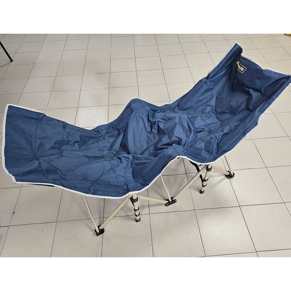 Ліжко розкладне, розкладачка для військових сталева (колір синій), Конструкція ліжка: Павук, фото , изображение 3