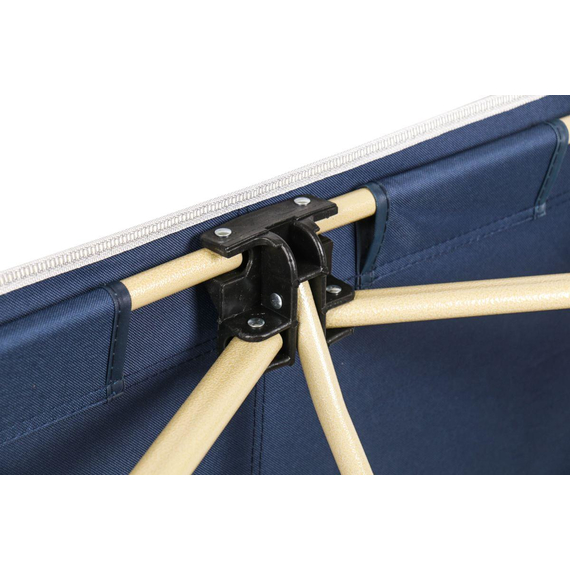 Прочная армейская раскладушка стальная. Раскладушка военная до 150 кг., Конструкция кровати: Павук, фото , изображение 3