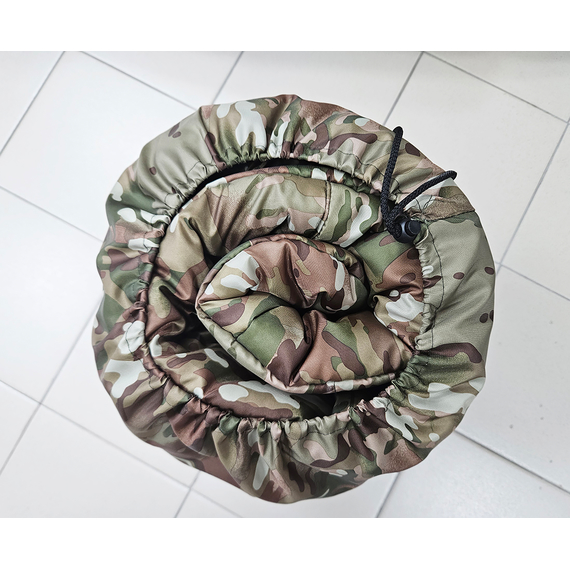 Військовий зимовий спальний мішок-ковдра. СУПЕР ТЕПЛИЙ (Мультикам), Колір: мультикам, фото , изображение 9