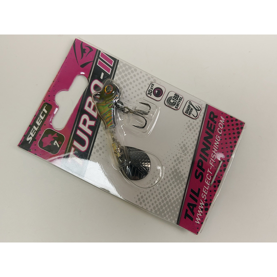Тейл-спінер Select Turbo-II 7.0g #15, Вага блешні: 7 гр, Колір блешні: 15, фото , изображение 5