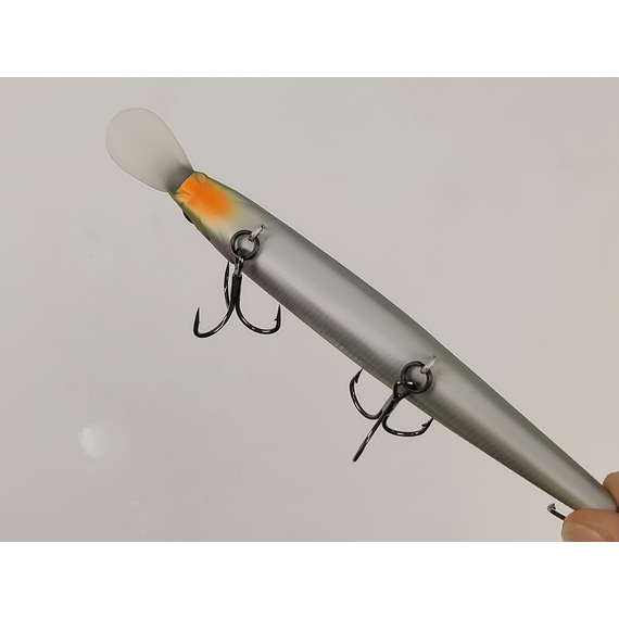 Воблер Jackall MagSquad 115SP 115mm 16.0g Mat Shad, Розмір/Вага: 115мм/16г, Колір воблера: Mat Shad, фото , изображение 10