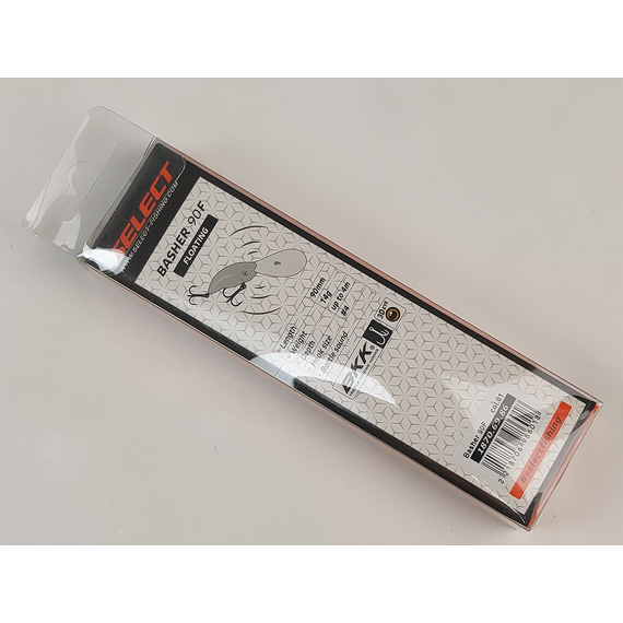 Воблер Select Basher 90F 90mm 14.0g #01 (max 4.0m), Розмір/Вага: 90mm/14g, Колір воблера: col.01, фото , изображение 4