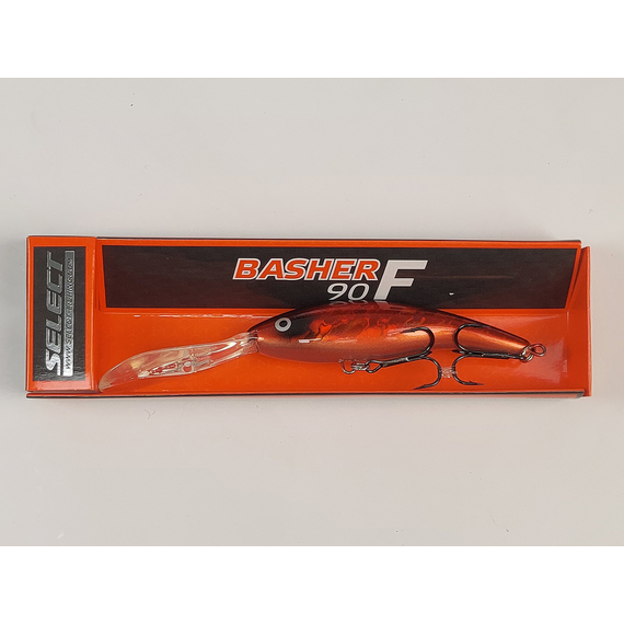 Воблер Select Basher 90F 90mm 14.0g #26 (max 4.0m), Размер/Вес: 90mm/14g, Цвет воблера: col.26, фото , изображение 5