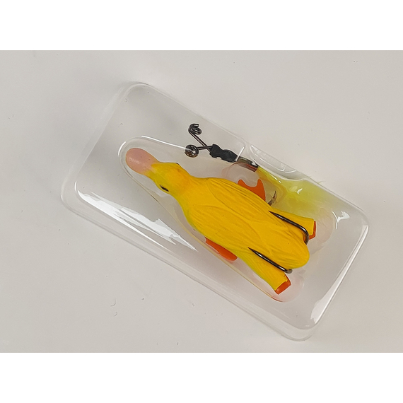 Воблер Savage Gear 3D Hollow Duckling weedless S 75mm 15g 03-Yellow, Размер/Вес: 75мм/15г, Цвет воблера: Yellow, фото , изображение 5