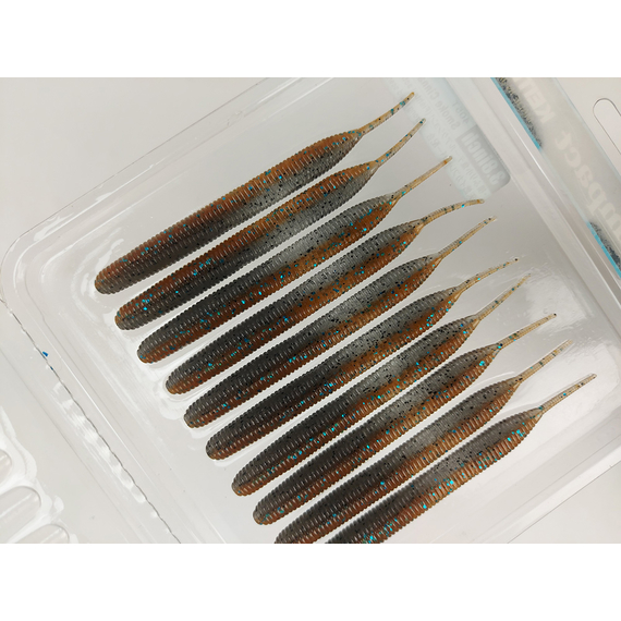 Силікон Keitech Sexy Impact 3.8" (10 шт/упак), колір:405 smoke cinnamon, Довжина силікону: 3.8" (9.7 см), Колір силікону: 405 Smoke Cinnamon, фото , изображение 9