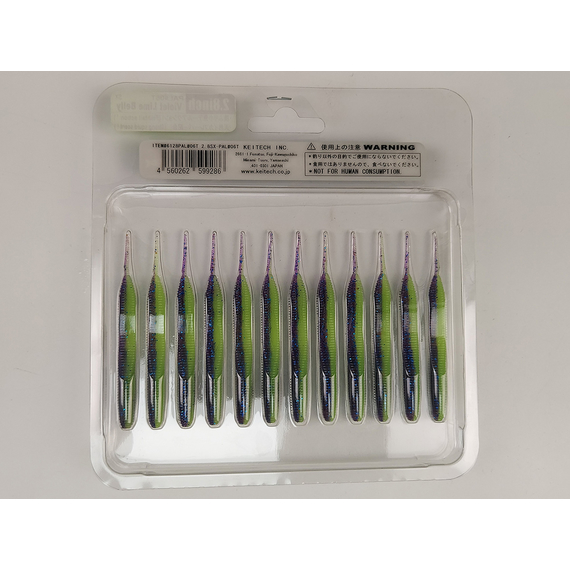 Силікон Keitech Sexy Impact 2.8" (12 шт/упак), колір:pal#06 violet lime berry, Довжина силікону: 2.8" (7.1 см), Колір силікону: PAL#06 Violet Lime Berry, фото , изображение 6