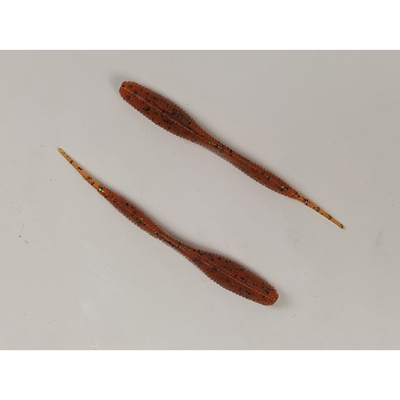 Силікон Keitech Sexy Impact 2.8" 12, колір:ea#01 orange pepper, Довжина силікону: 2.8" (7.1 см), Колір силікону: EA#01 Orange Pepper, фото , изображение 5