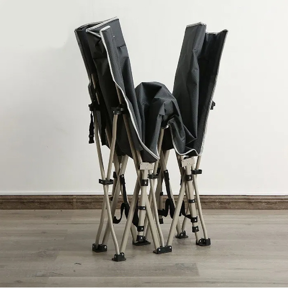 Військова польова розкладачка Сороканожка, ліжко розкладне сталеве (колір синій), Конструкція ліжка: Павук, фото , изображение 3